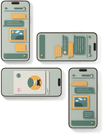Conversations groups the email and SMS messages about one customer, order, or ticket into a single conversation.